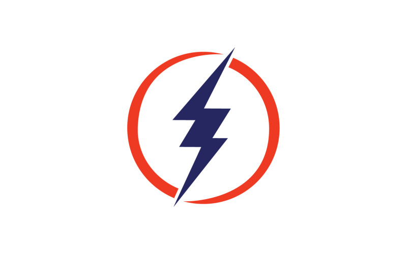 Thunderbolt logo flash lightning logo v14 Logo Template