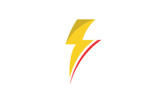 Thunderbolt logo flash lightning logo v3