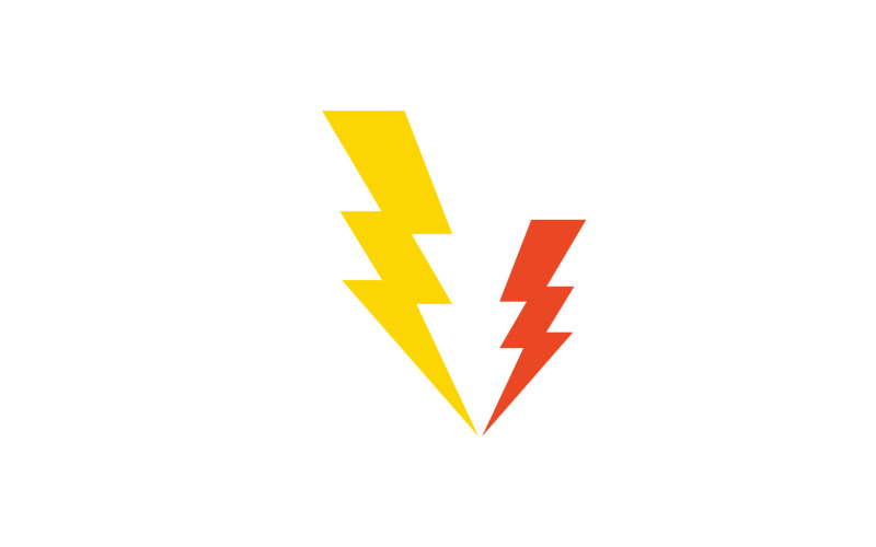 Thunderbolt logo flash lightning logo v7 Logo Template