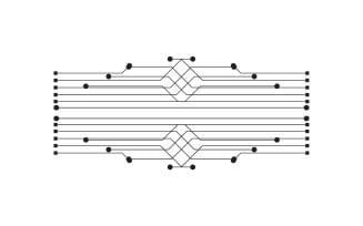 Circuit line board logo v15