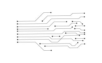 Circuit line board logo v4