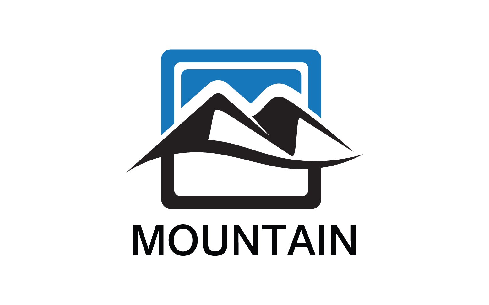 Kit Graphique #347120 Mountain Soleil Divers Modles Web - Logo template Preview