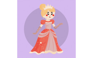Beautiful Princess Concept Illustration