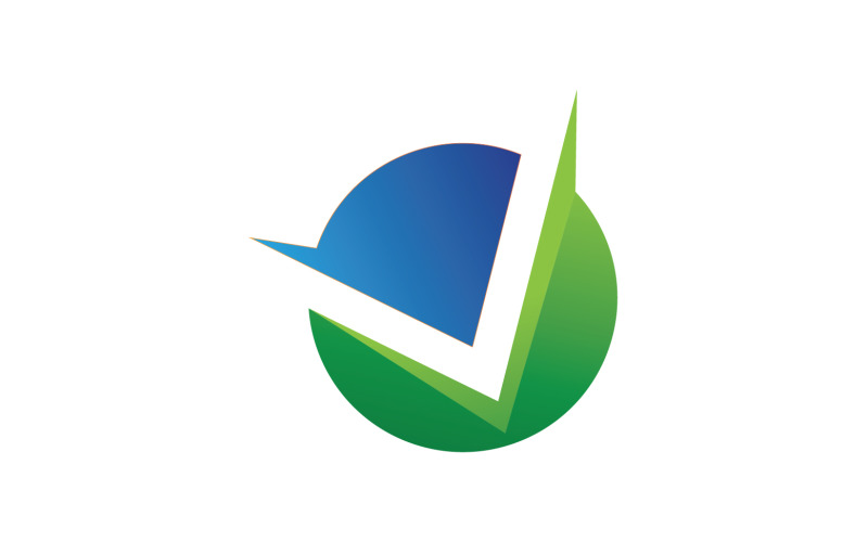 Finance business graphic logo vector template v15 Logo Template