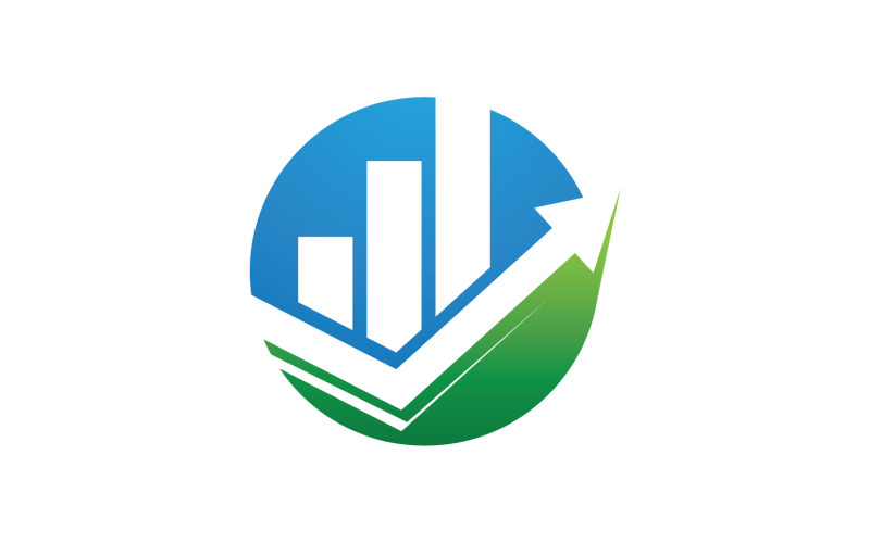 Finance business graphic logo vector template v17 Logo Template