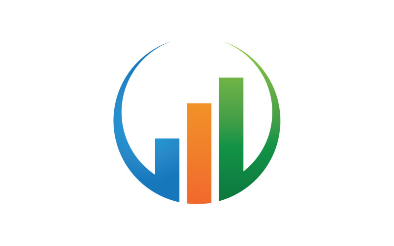 Finance business graphic logo vector template v21 Logo Template