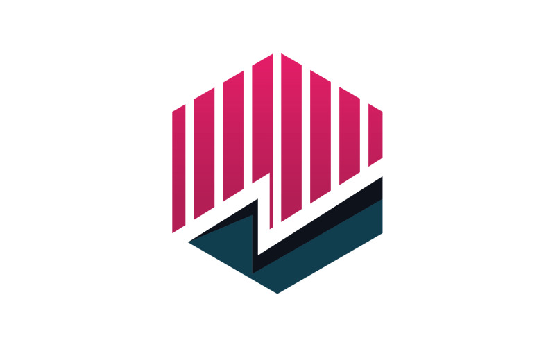 Finance business graphic logo vector template v3 Logo Template
