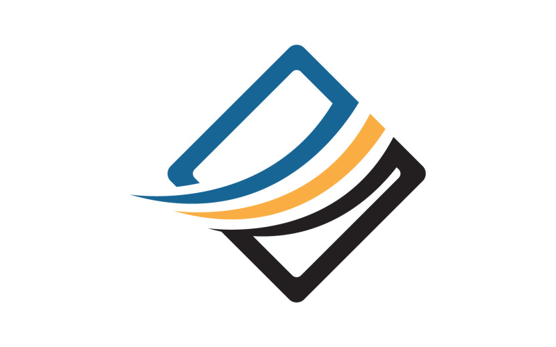 Finance business graphic logo vector template v4 Logo Template