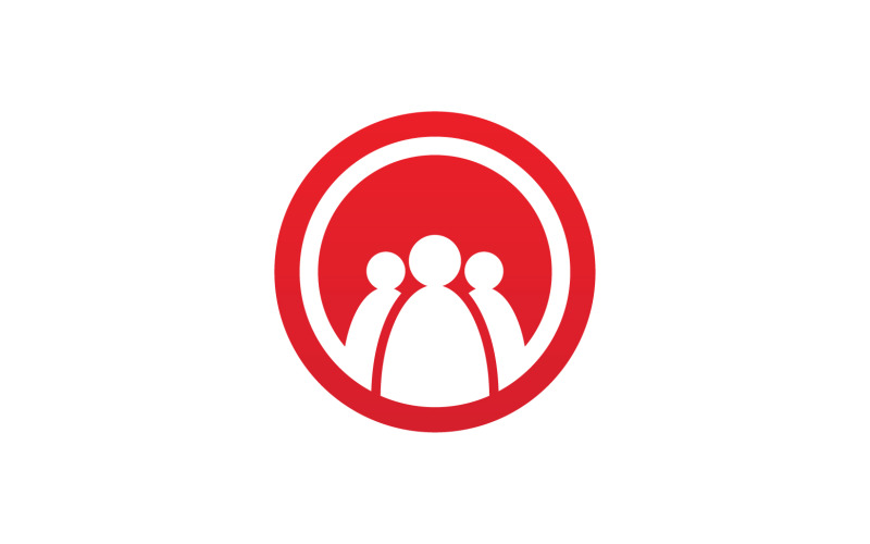 Health human character success people community group logo v35 Logo Template