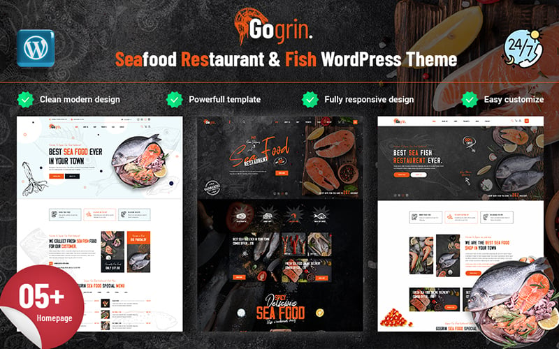 Template #347535 Catering Chef Webdesign Template - Logo template Preview