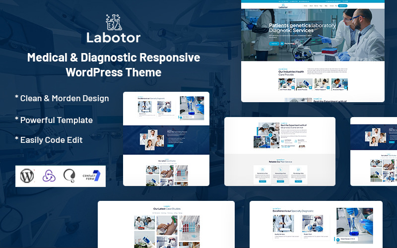 Labotor - Medical Diagnostic WordPress Theme