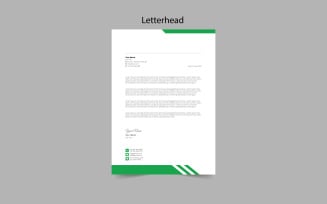 Modern Letterhead Pad Template Design Nice To See Four