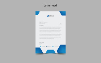 Modern Letterhead Pad Template Design Nice To See Seven