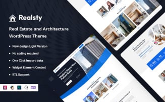 Realsty - Real Estate and Architecture WordPress Theme