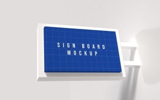 Sign Board PSD Product Mockup