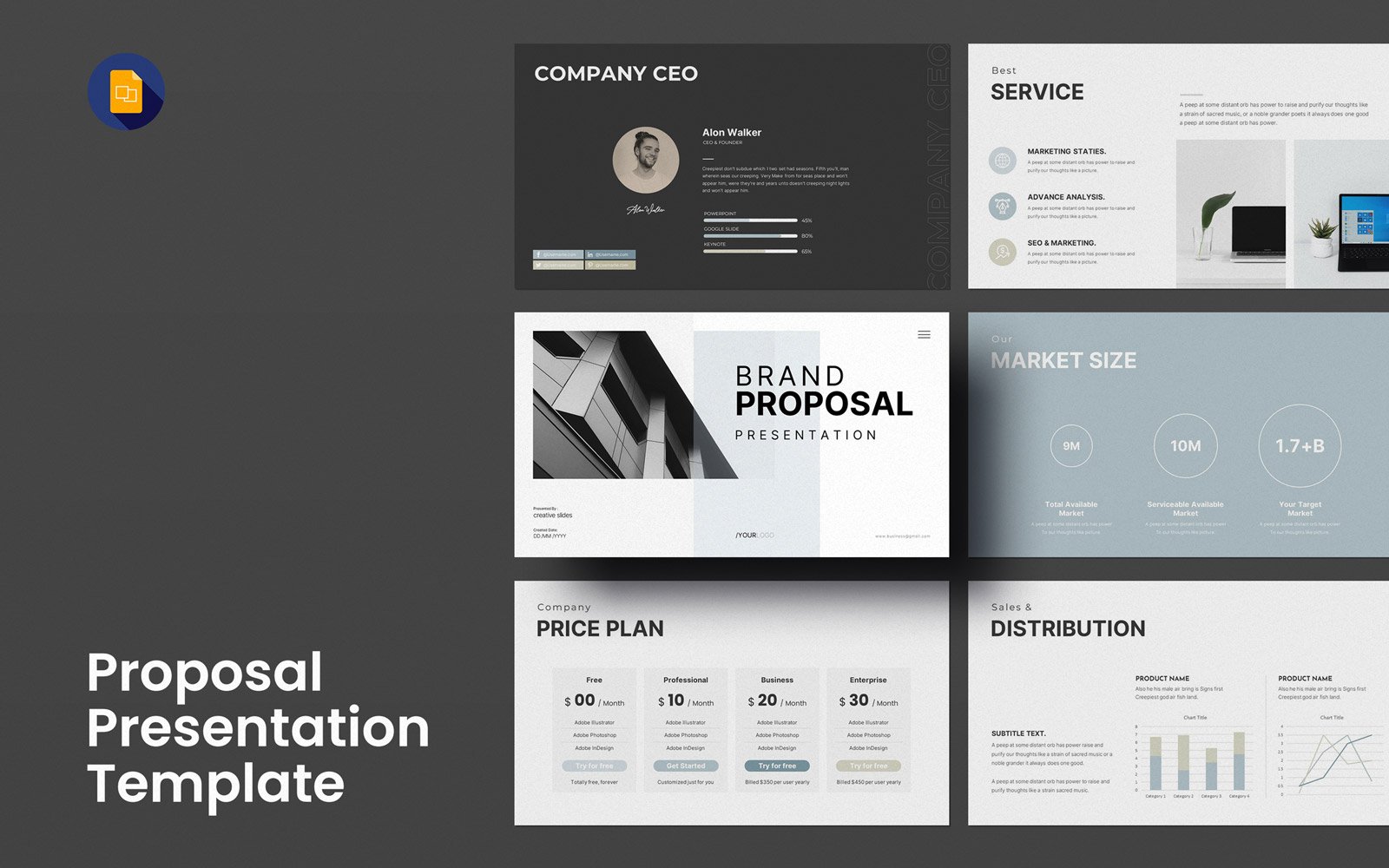 Template #347635 Business Clean Webdesign Template - Logo template Preview