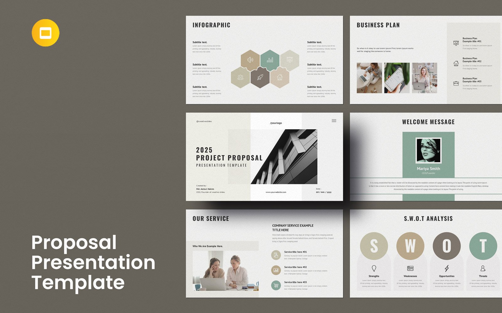 Template #347637 Business Clean Webdesign Template - Logo template Preview