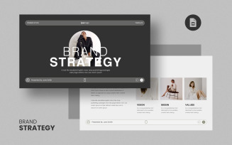Brand Strategy Google Slides Presentation Layout