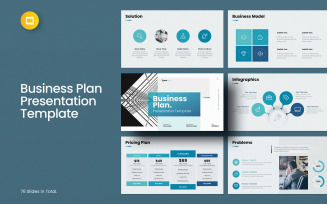 Business Plan Google Slides Template Layout