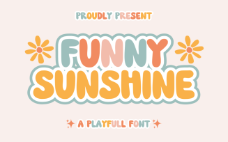 Funny Sunshine - playfull font