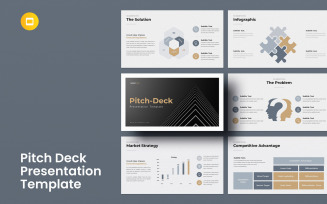 Pitch Deck Google Slides Presentation Layout