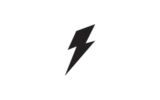 Thunderbolt flash lightning faster logo v2