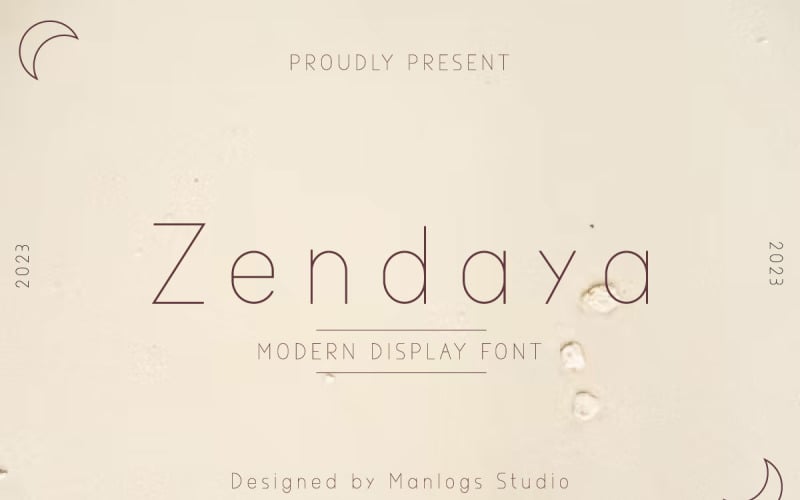 Zendaya - Display - Sans Serif - Font