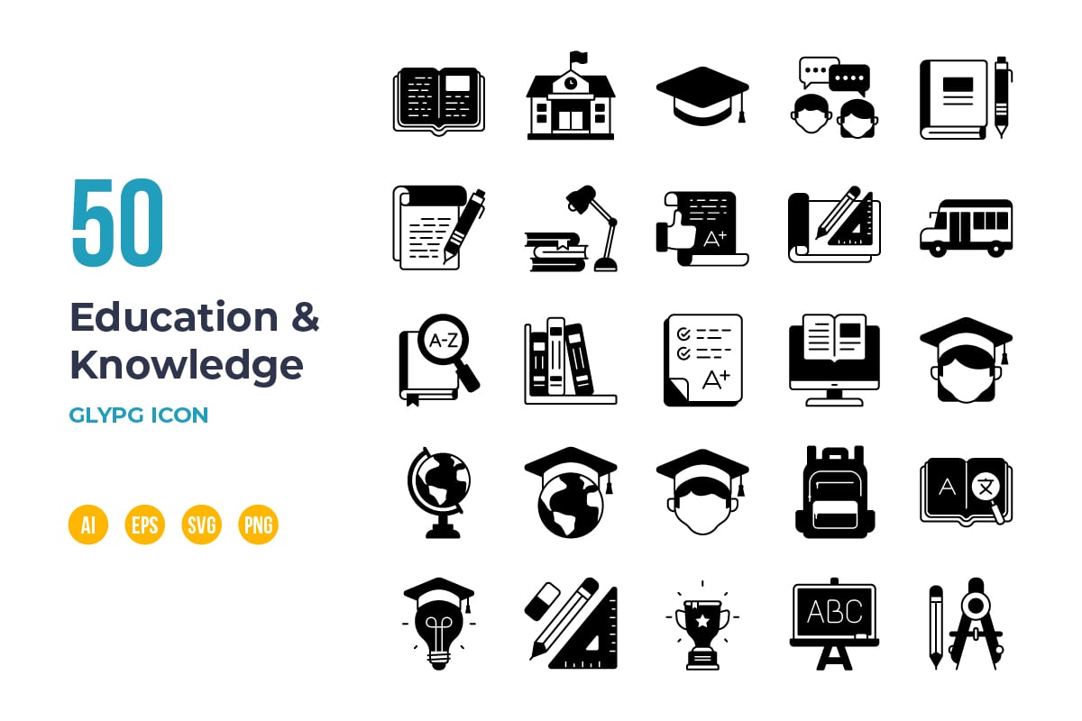 Kit Graphique #347711 Education Icon Divers Modles Web - Logo template Preview