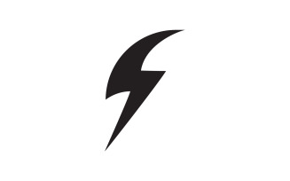 Thunderbolt flash lightning faster logo v4