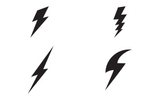 Thunderbolt flash lightning faster logo v5