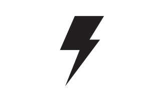 Thunderbolt flash lightning faster logo v12