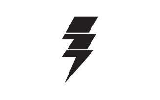 Thunderbolt flash lightning faster logo v14
