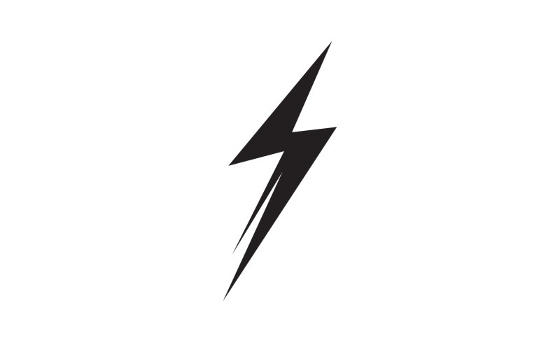 Thunderbolt flash lightning faster logo v17 Logo Template