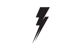 Thunderbolt flash lightning faster logo v18