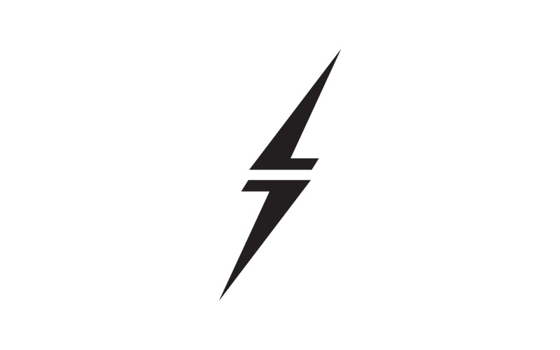 Thunderbolt flash lightning faster logo v19 Logo Template