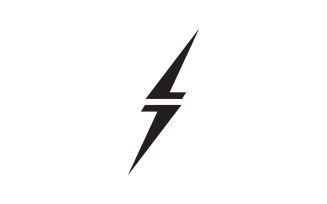 Thunderbolt flash lightning faster logo v19