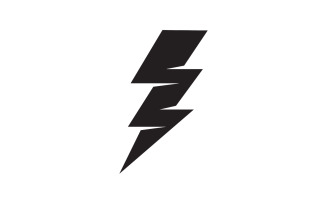 Thunderbolt flash lightning faster logo v21