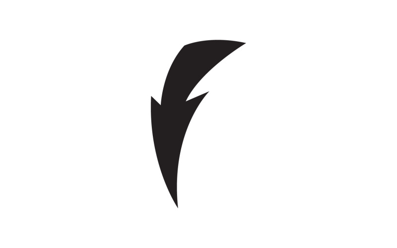Thunderbolt flash lightning faster logo v25 Logo Template