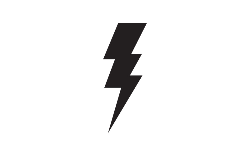 Thunderbolt flash lightning faster logo v28 Logo Template