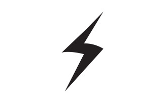 Thunderbolt flash lightning faster logo v29