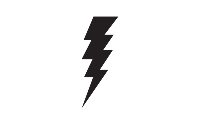 Thunderbolt flash lightning faster logo v30 Logo Template