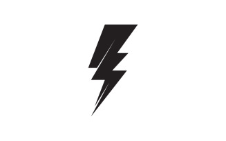 Thunderbolt flash lightning faster logo v31