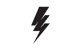 Thunderbolt flash lightning faster logo v33