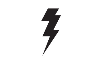 Thunderbolt flash lightning faster logo v34