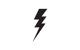 Thunderbolt flash lightning faster logo v46