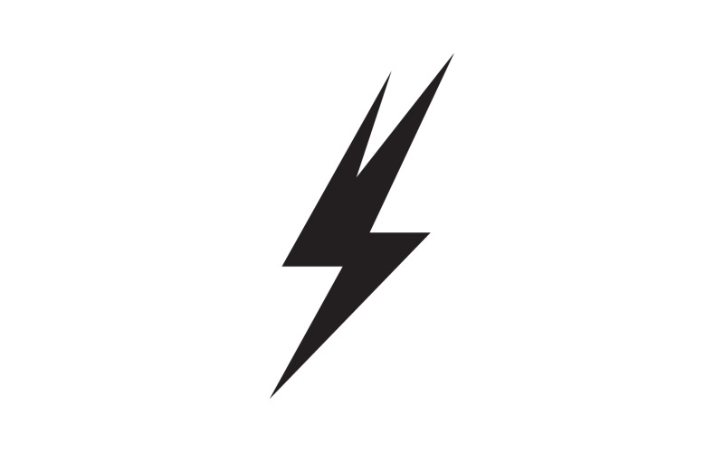 Thunderbolt flash lightning faster logo v72 Logo Template