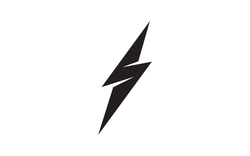 Thunderbolt flash lightning faster logo v73 Logo Template