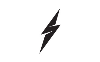 Thunderbolt flash lightning faster logo v73
