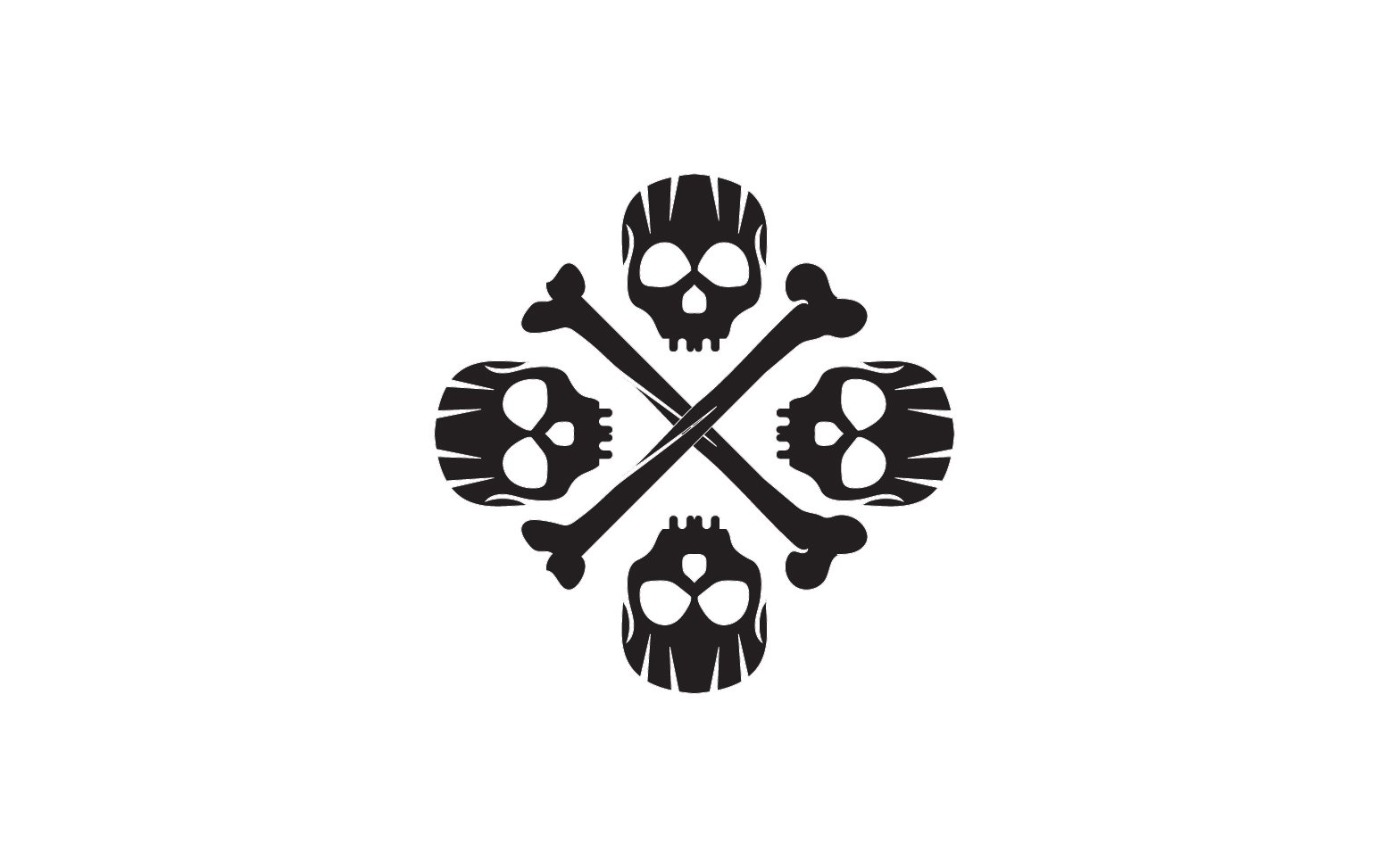 Kit Graphique #347903 Skull Tte Divers Modles Web - Logo template Preview