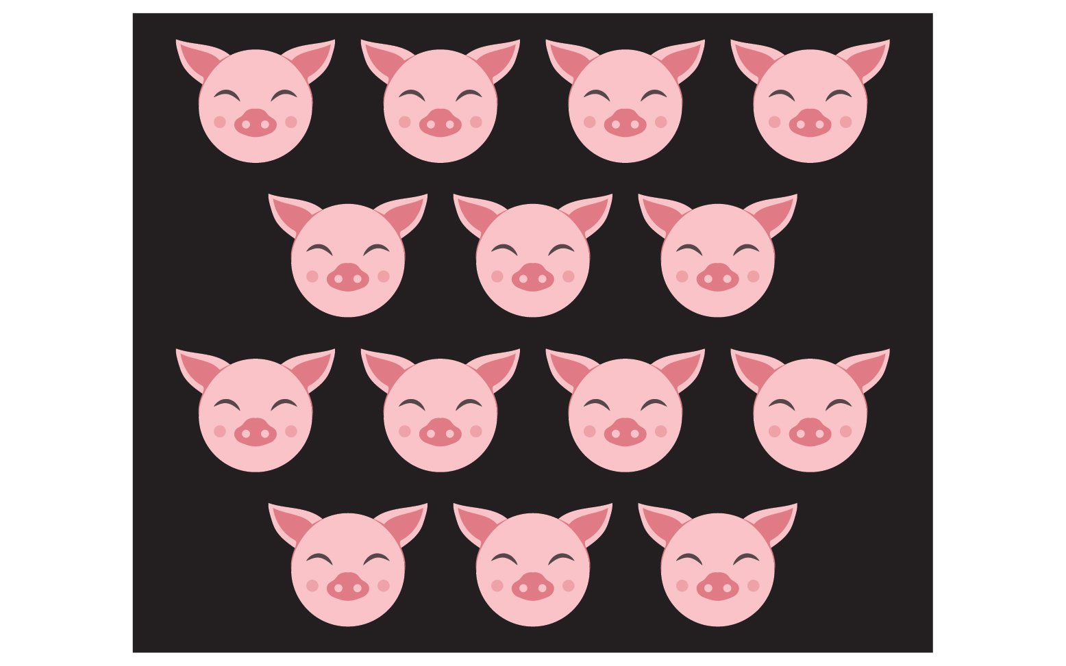 Kit Graphique #347950 Pig Illustration Divers Modles Web - Logo template Preview